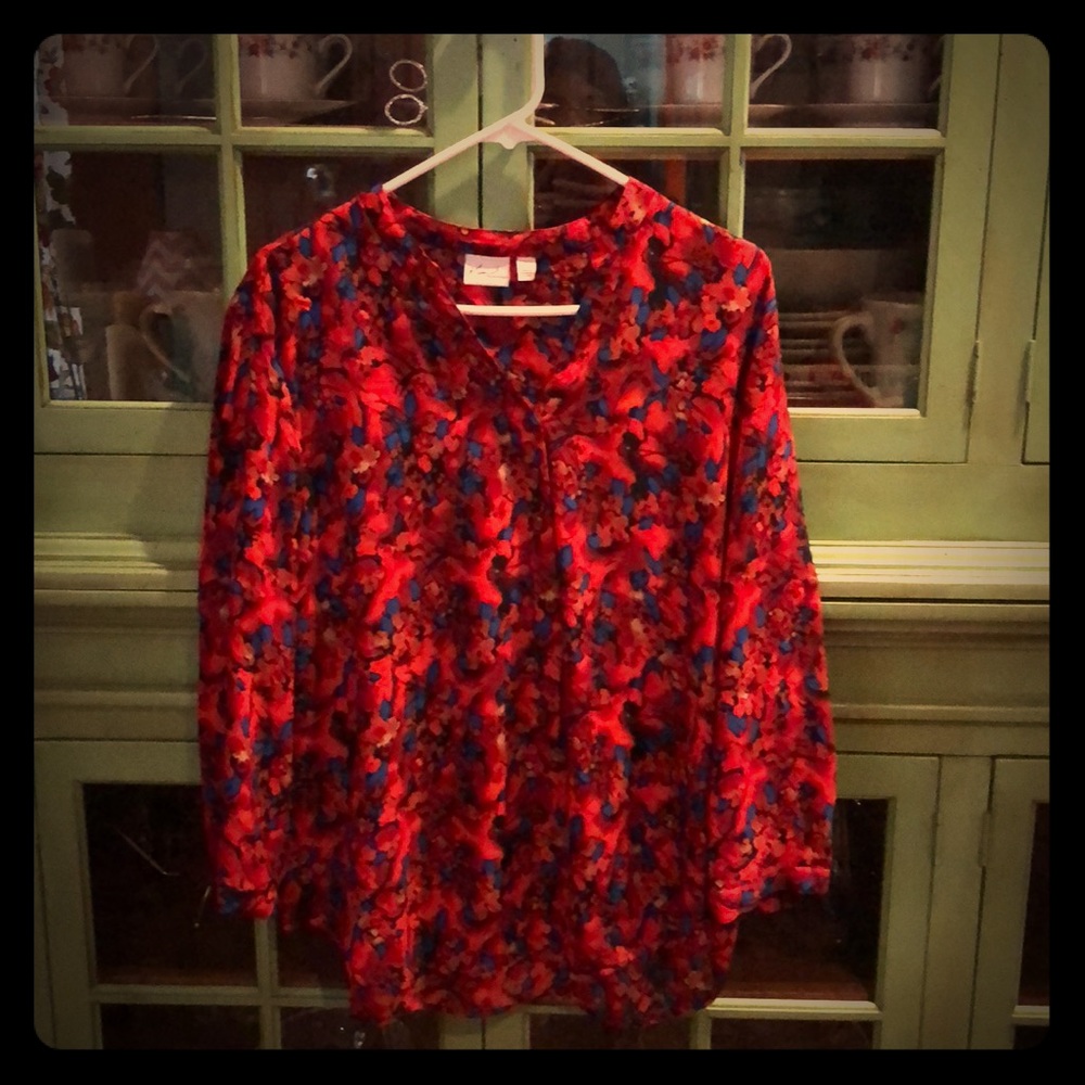 Beautiful floral blouse